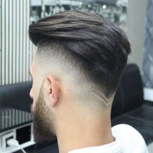 Drop Fade with Disconnected Undercut