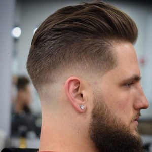 Drop Fade with Slick Back