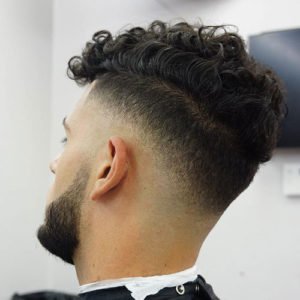 Drop Fade with Curls