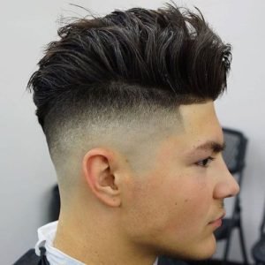 Drop Fade with Fringe