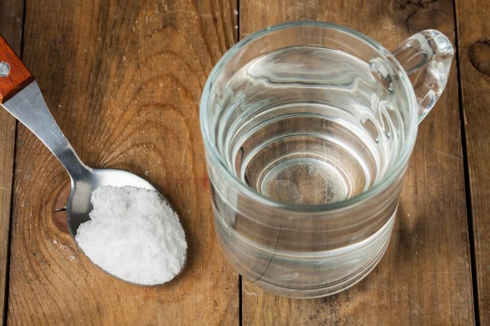 Use Salt With Warm Water